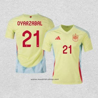 Camiseta Espana Jugador Oyarzabal Segunda 2024