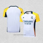 Camiseta de Entrenamiento Real Madrid 2024-2025 Blanco