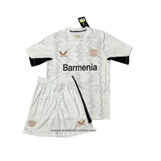 Camiseta Bayer Leverkusen Segunda Nino 2024-2025