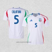 Camiseta Italia Jugador Calafiori Segunda 2024-2025