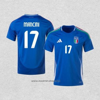 Camiseta Italia Jugador Mancini Primera 2024-2025