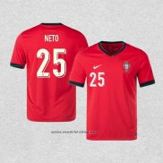 Camiseta Portugal Jugador Neto Primera 2024