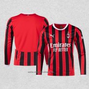 Camiseta AC Milan Primera Manga Larga 2024-2025