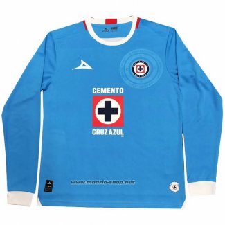 Camiseta Cruz Azul Primera Manga Larga 2024-2025