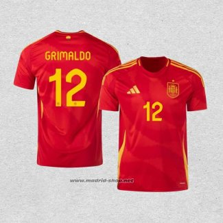 Camiseta Espana Jugador Grimaldo Primera 2024