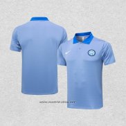 Camiseta Polo del Inter Milan 2024-2025 Azul