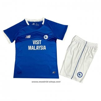 Camiseta Cardiff City Primera Nino 2024-2025