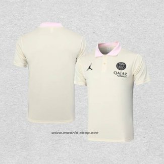 Camiseta Polo del Paris Saint-Germain 2024-2025 Amarillo