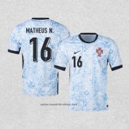 Camiseta Portugal Jugador Matheus N. Segunda 2024